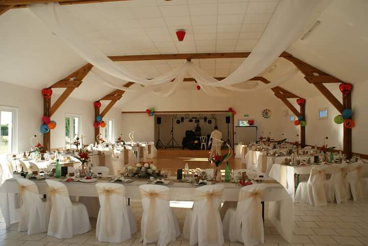 La salle pour un mariage en 2017