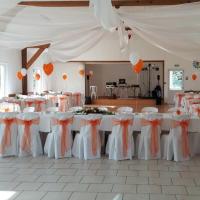 La salle pour un mariage