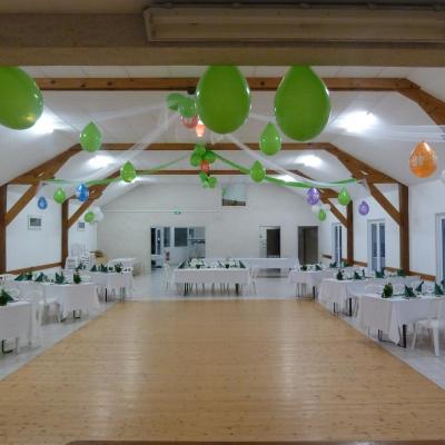 La salle pour un anniversaire